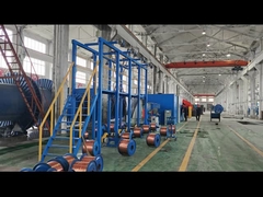 ماشین دو بار پیچاندن کابل برای سیم های آلومینیوم و مس 7 هسته